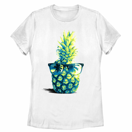 Women_s Lost Gods Pineapple Sunglasses T-Shirt