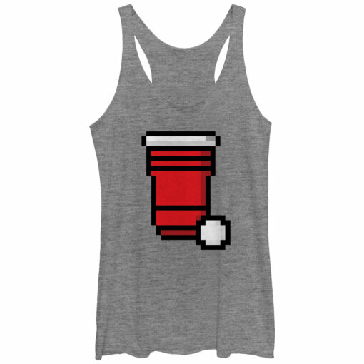 Women_s Lost Gods Pixel Cup Racerback Tank Top