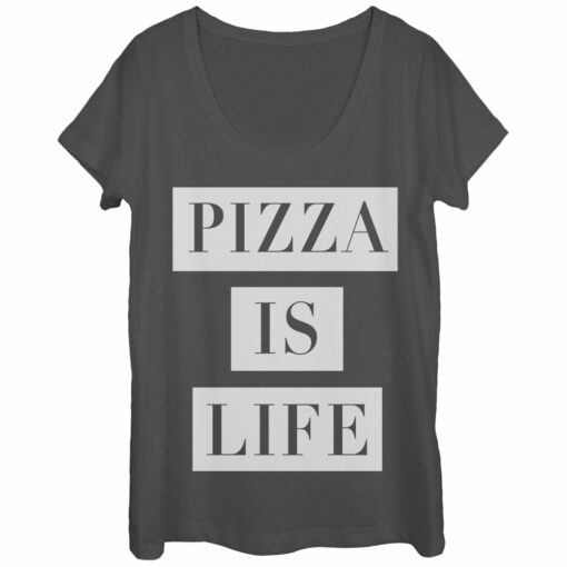 Women_s Lost Gods Pizza Life Scoop Neck