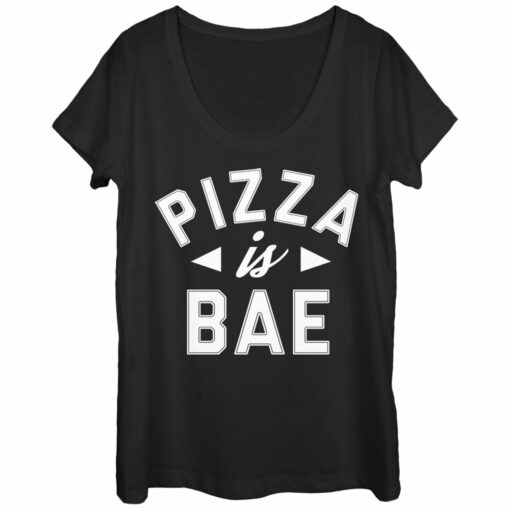 Women_s Lost Gods Pizza is Bae Scoop Neck