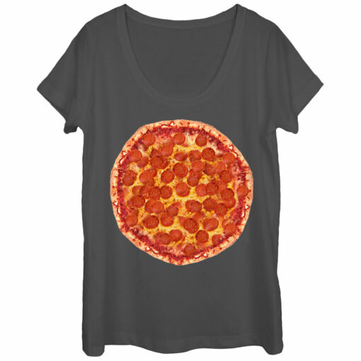 Women_s Lost Gods Pizza is Everything Scoop Neck