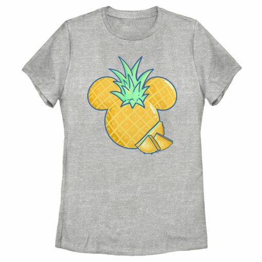 Women_s Mickey & Friends Pineapple Logo T-Shirt