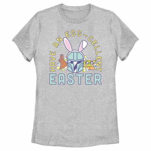 Women_s Star Wars The Mandalorian Egg-Cellent Easter T-Shirt