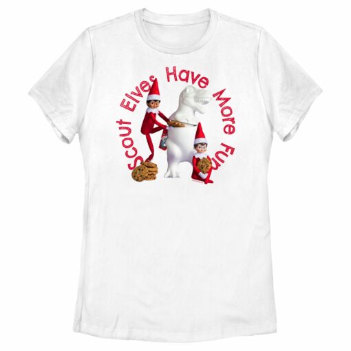 Women_s The Elf on the Shelf Scout Elves Fun T-Shirt