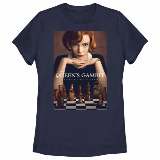 Women_s The Queen_s Gambit Beth Harmon Poster T-Shirt