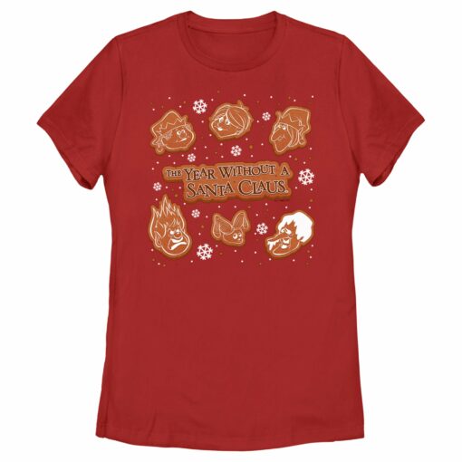 Women_s The Year Without a Santa Claus Gingerbread Squad T-Shirt