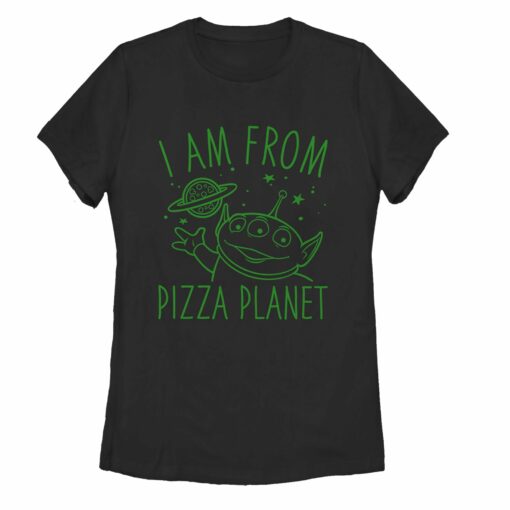 Women_s Toy Story Come in Peace from Pizza Planet T-Shirt