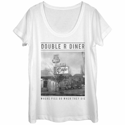 Women_s Twin Peaks Double R Diner Pie Heaven Scoop Neck