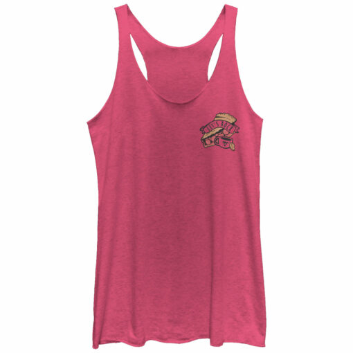 Women_s Twin Peaks Let_s Rock Pie Racerback Tank Top