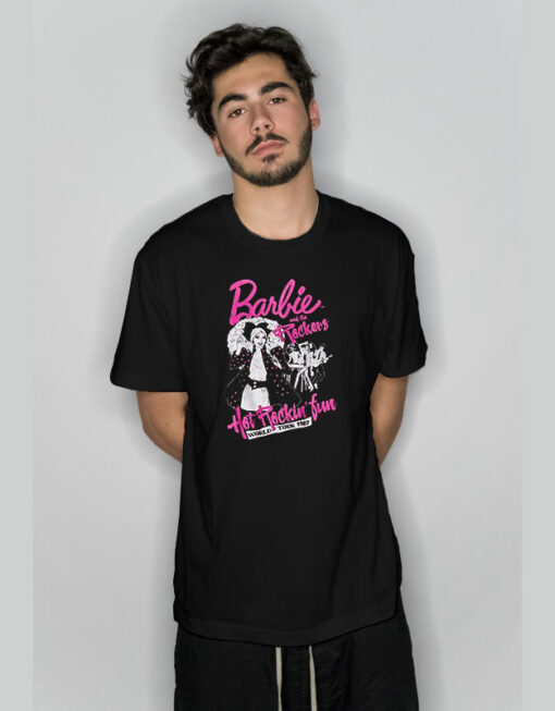 1987 Barbie And The Rockers World Tour T-Shirt