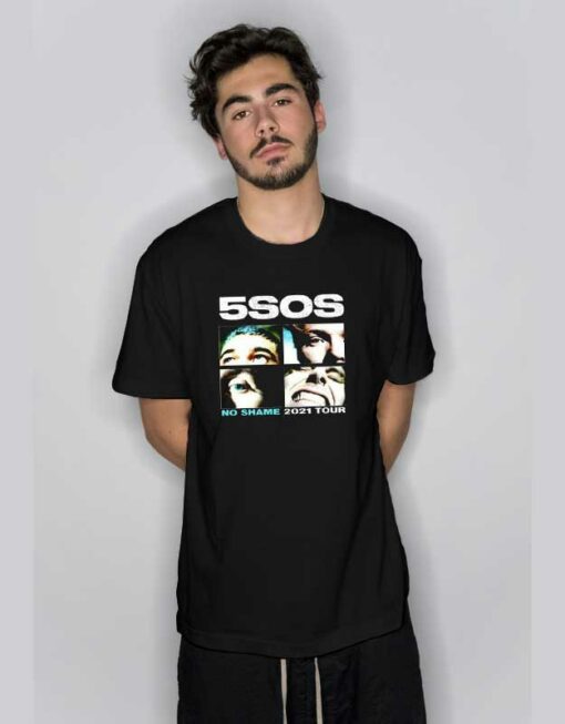 5 Seconds of Summer No Shame T Shirt