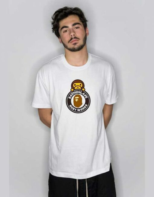 A Bathing Ape Milo On Busy Works T Shirt