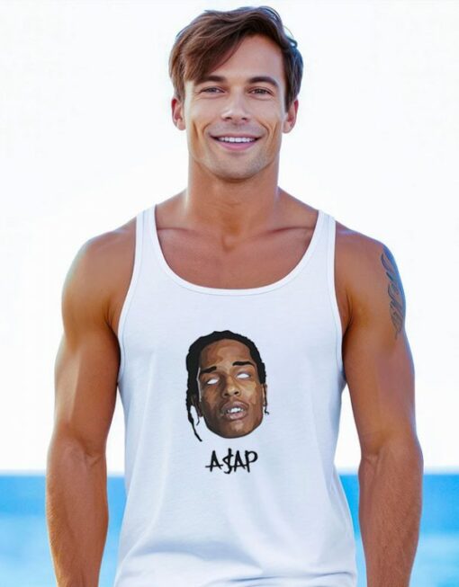 ASAP Rocky Loose Casual Wear Vintage Tank Top