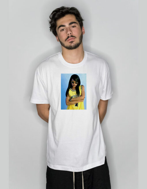 Aaliyah Wearing Michigan W Hypebeast T-Shirt