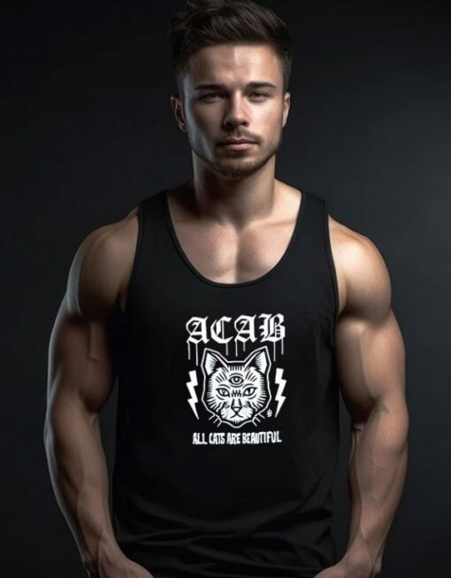 Acab All Cats Are Beautiful Tank Top