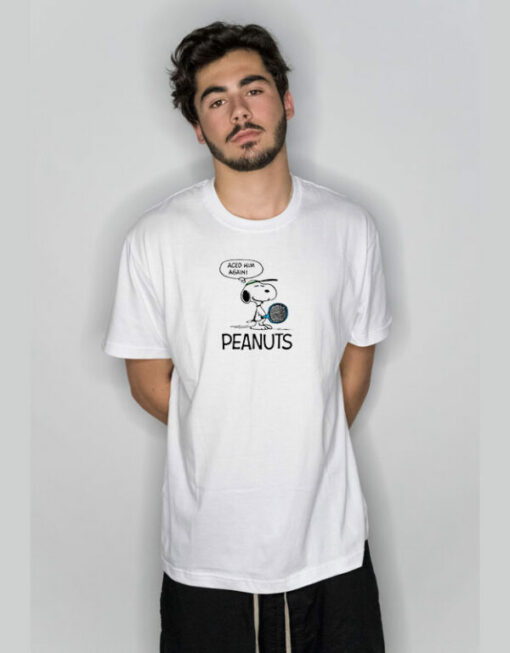 Aced Him Again Peanuts T-Shirt