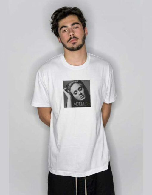 ‎Adele 21 Album Cover  T Shirt