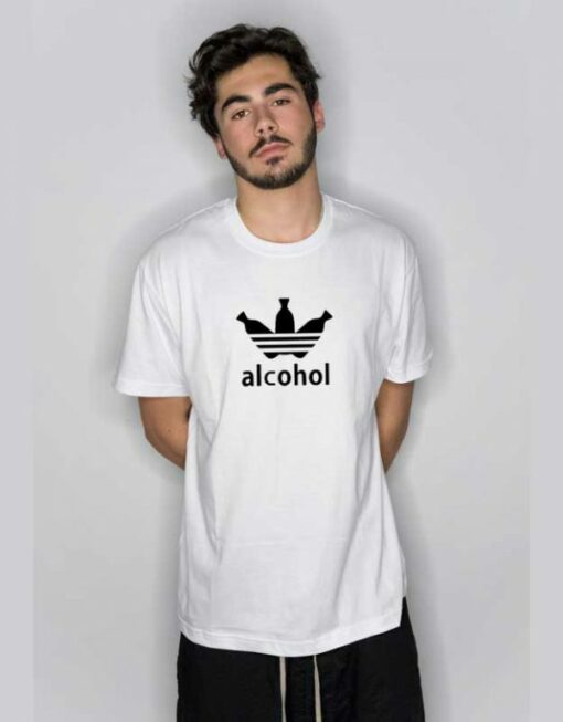 Adidas Parody Alcohol T Shirt