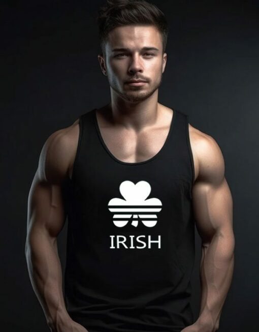 Adidas x Irish Shamrock St Patrick’s Tank Top