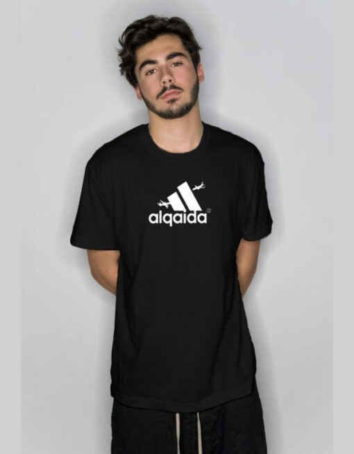 Al Qaeda Adidas Planes Logo T-Shirt