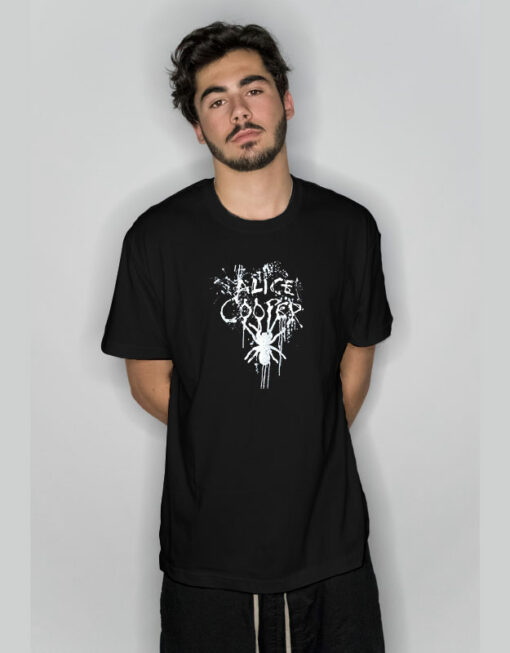 Alice Cooper Spider Splatter T-Shirt