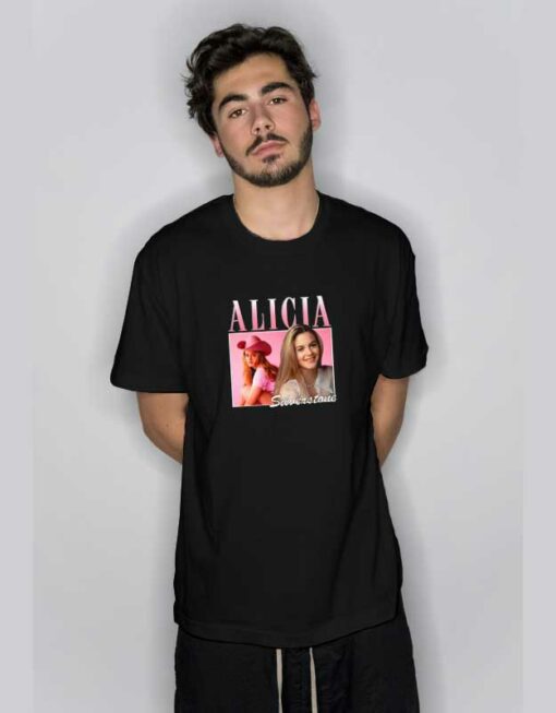 Alicia Silverstone Rapper T Shirt