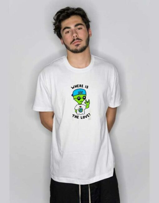 Alien Where Is The Love T Shirt