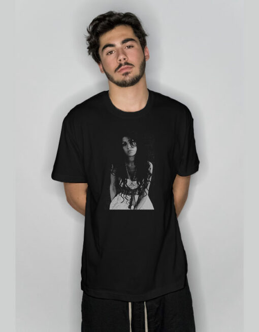 Amy Winehouse Back to Chalk Board T-Shirt