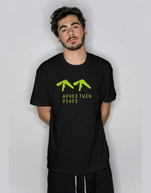 ‎Aphex Twin Peaks  T Shirt