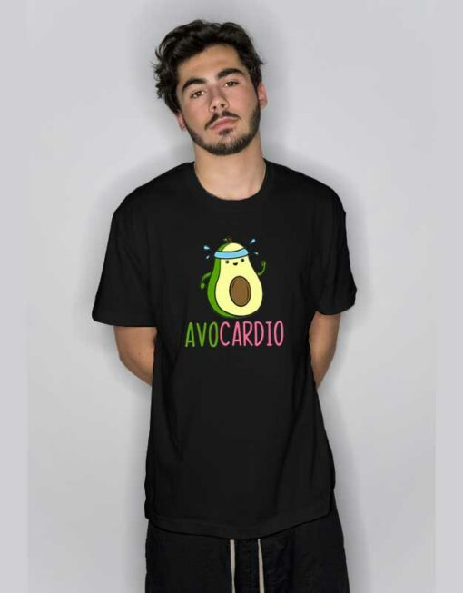 Avocardio Gym Workout T Shirt