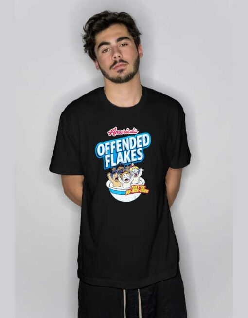 Awesome America’s Offended Flakes T Shirt