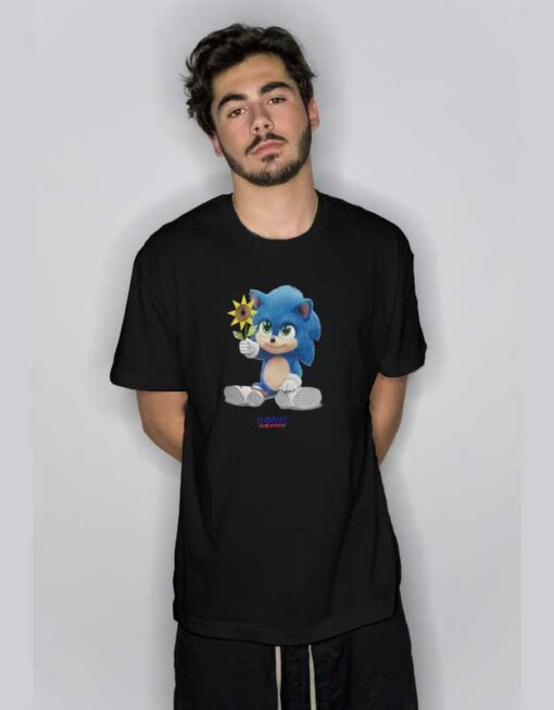 Baby Sonic Sunflower T Shirt