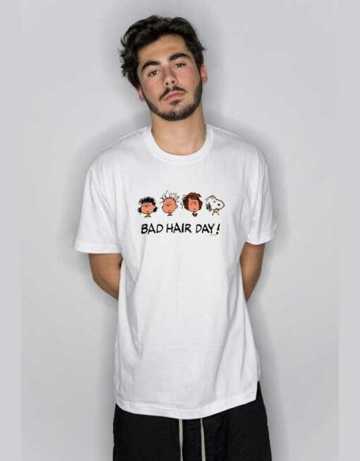 Bad Hair Day Snoopy T Shirt