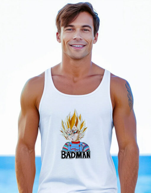 Badman Vegeta Chucky Super Saiyan Tank Top