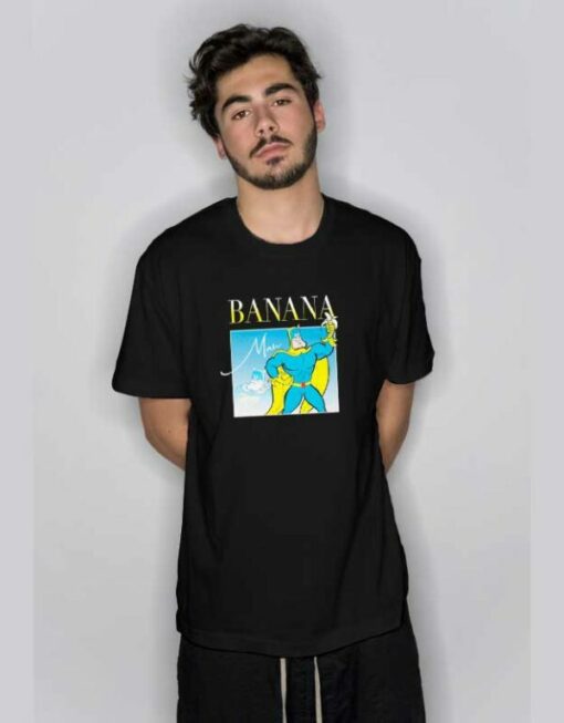 Bananaman 80s Cartoon T Shirt