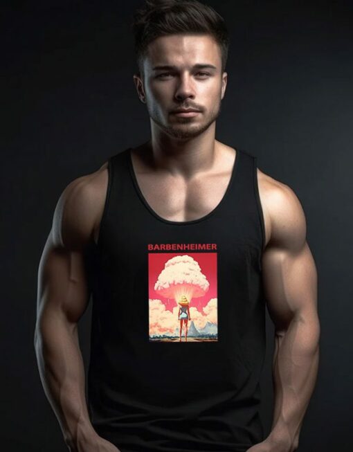 Barbie X Oppenheimer 2023 Movie Tank Top