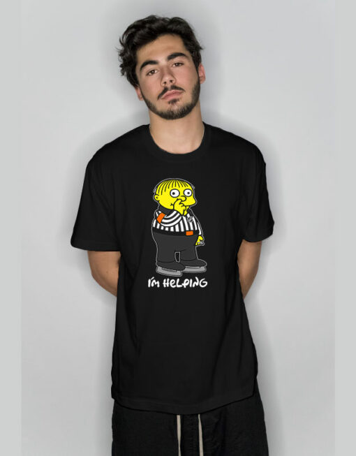 Bart NHL Referee I’m Helping T-Shirt