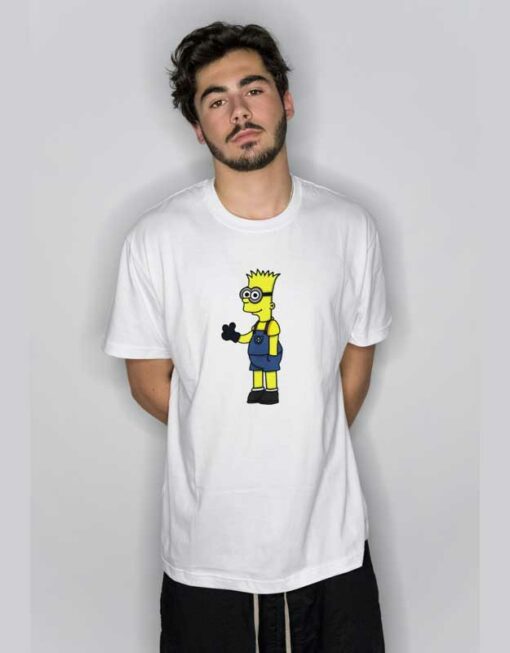 Bart Simpson Minion T Shirt