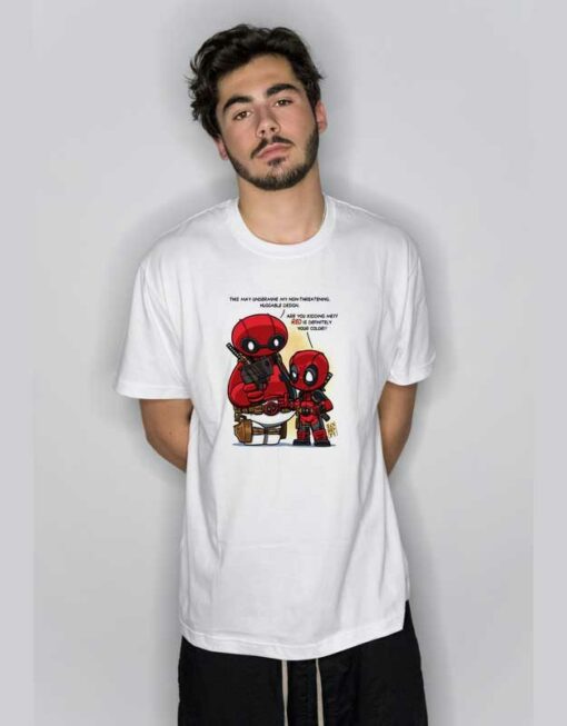 Baymax and Deadpool Parody T Shirt