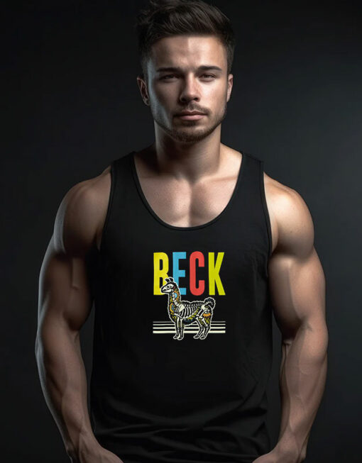 Beck Llama Skeleton Tank Top