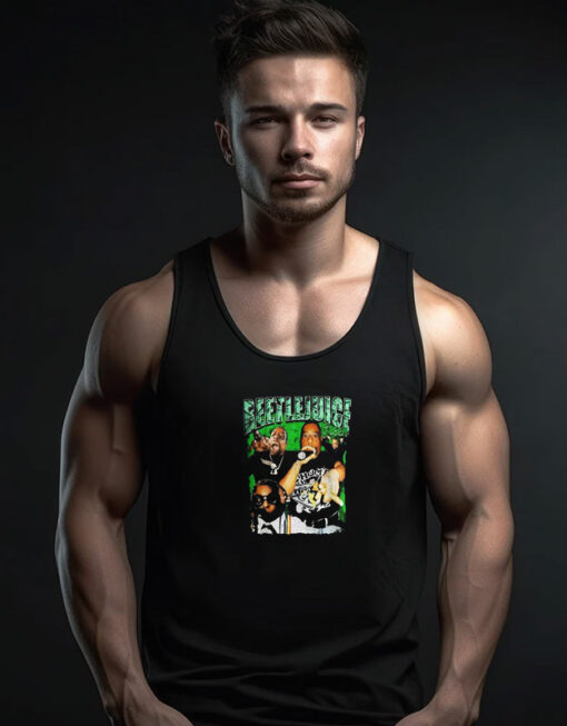 Beetlejuice Green Rapper Tank Top