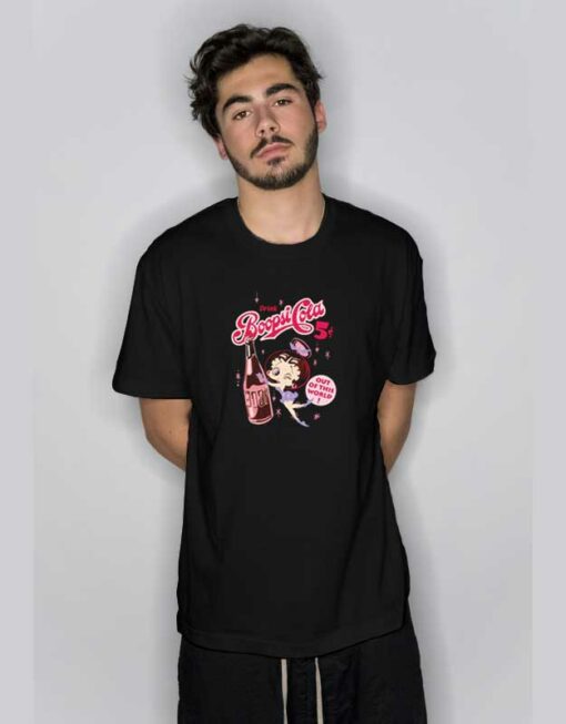 ‎Betty Boop Drink Boopsi Cola  T Shirt