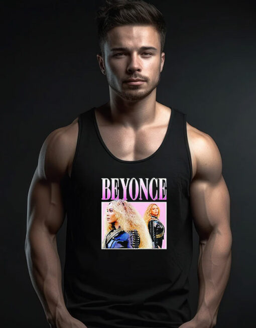 Beyonce Photo Super Bowl Tank Top