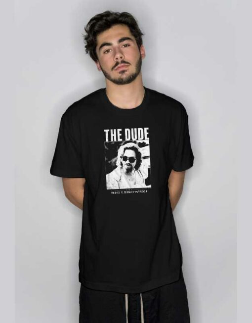 Big Lebowski The Dude In Shades T Shirt