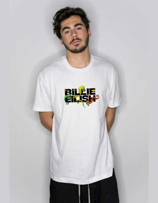 Billie Eilish UO Exclusive Logo  T Shirt