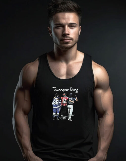 Black Tampa bay Tank Top