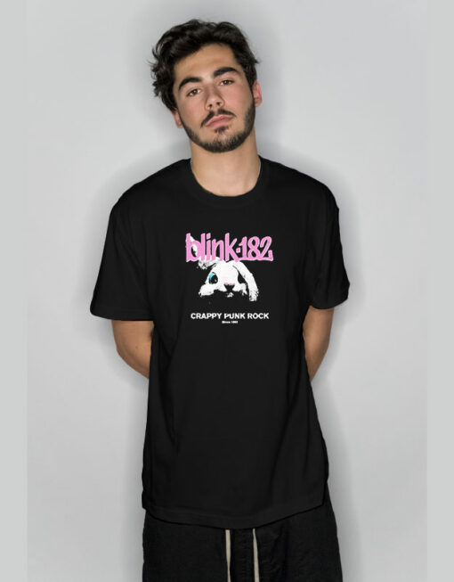 Blink 182 Merch Crappy Punk Rock Since 1992 T-Shirt