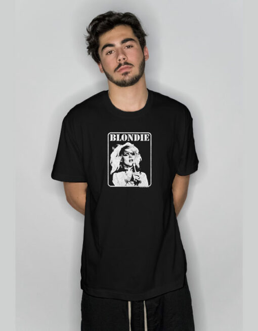 Blondie Presente Poster T Shirt