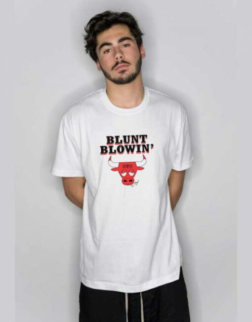 Blunt Blowin’ Bulls  T Shirt