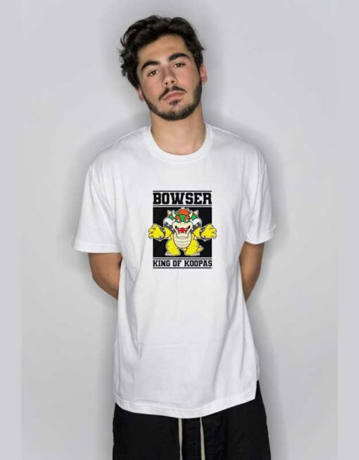 Bowser King Of The Koopas  T Shirt